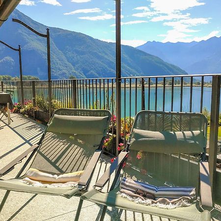 Dascio Silence Ferienwohnung Mit Panorama Balkon Bagian luar foto