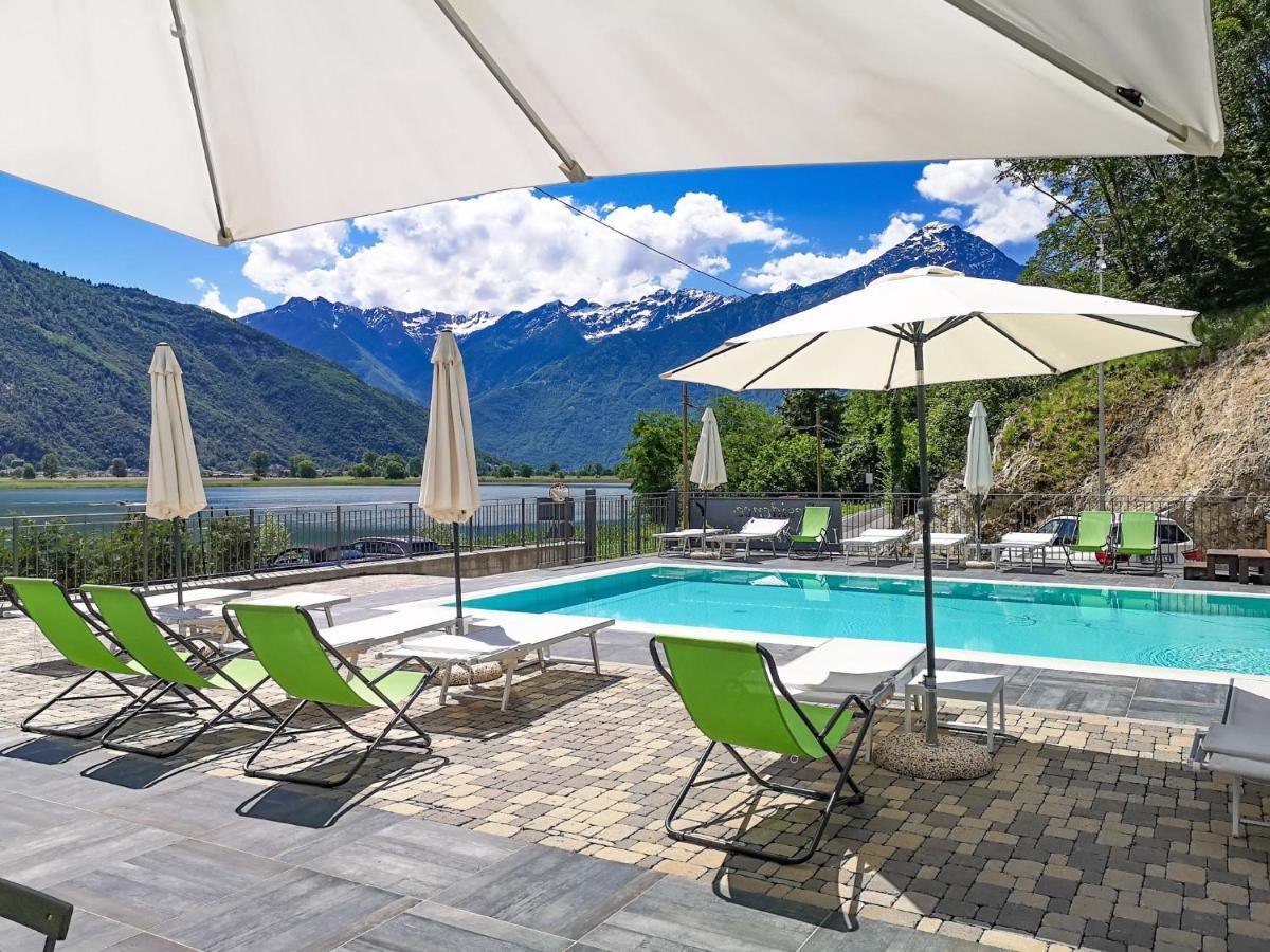 Dascio Silence Ferienwohnung Mit Panorama Balkon Bagian luar foto