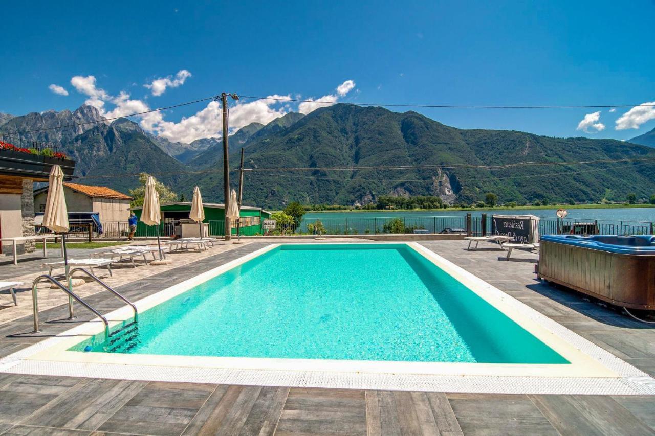 Dascio Silence Ferienwohnung Mit Panorama Balkon Bagian luar foto