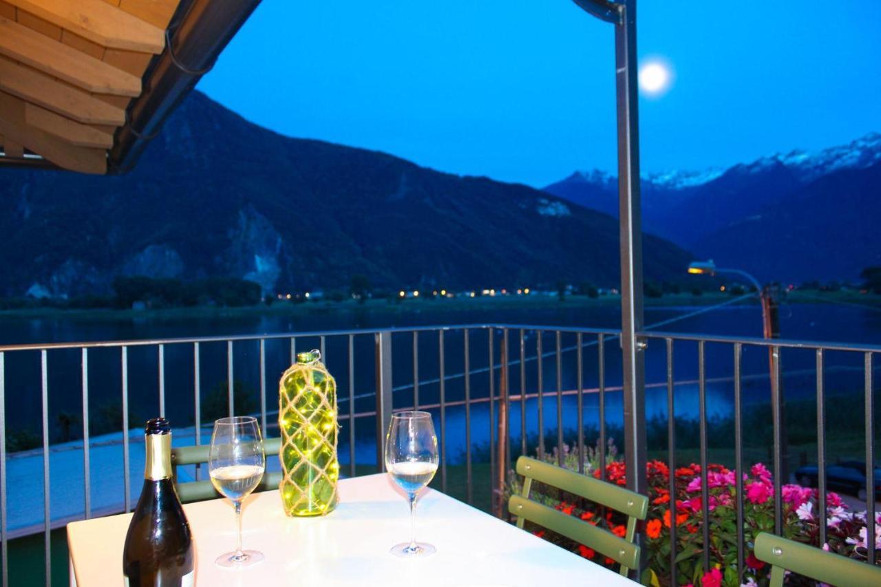 Dascio Silence Ferienwohnung Mit Panorama Balkon Bagian luar foto