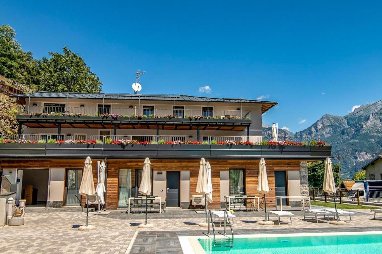 Dascio Silence Ferienwohnung Mit Panorama Balkon Bagian luar foto